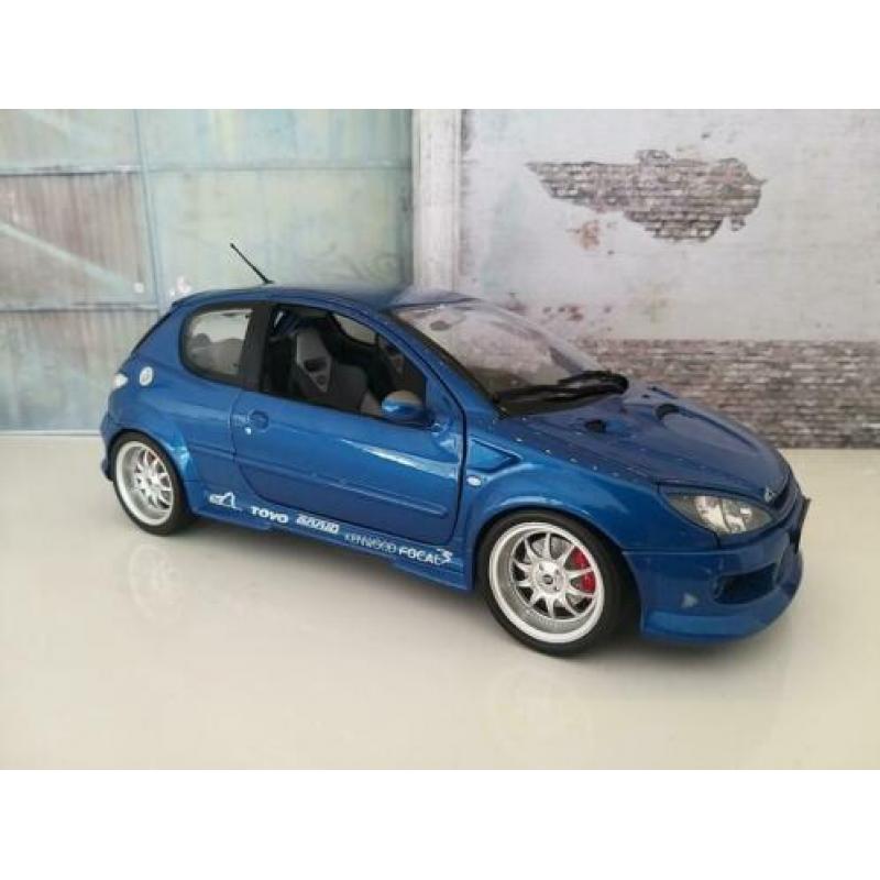 Peugeot 206 Gti 1/18 Norev