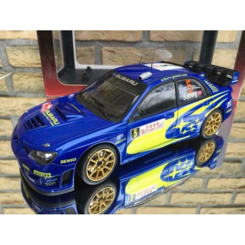 SUBARU IMPREZA WRC SOLBERG #5 RALLY M.C.2006 AUTOart SCHADE