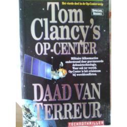 Tom clancy,s op-center. Jacht op prooi,brandhaard,vuurlinie.