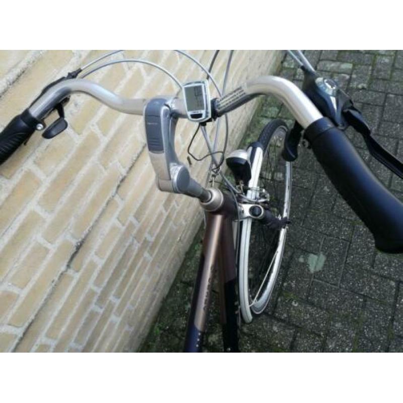 Prachtige lage jongens/herenfiets gazelle goldline  49cm !