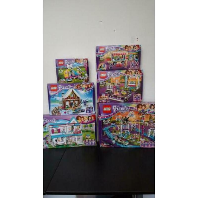 Partij Lego Friends 9 sets o.a. Pretpark