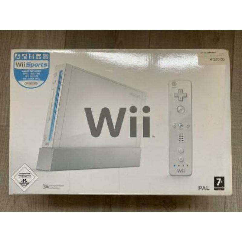 Nintendo Wii compleet met 2 controllers en 9 spellen!