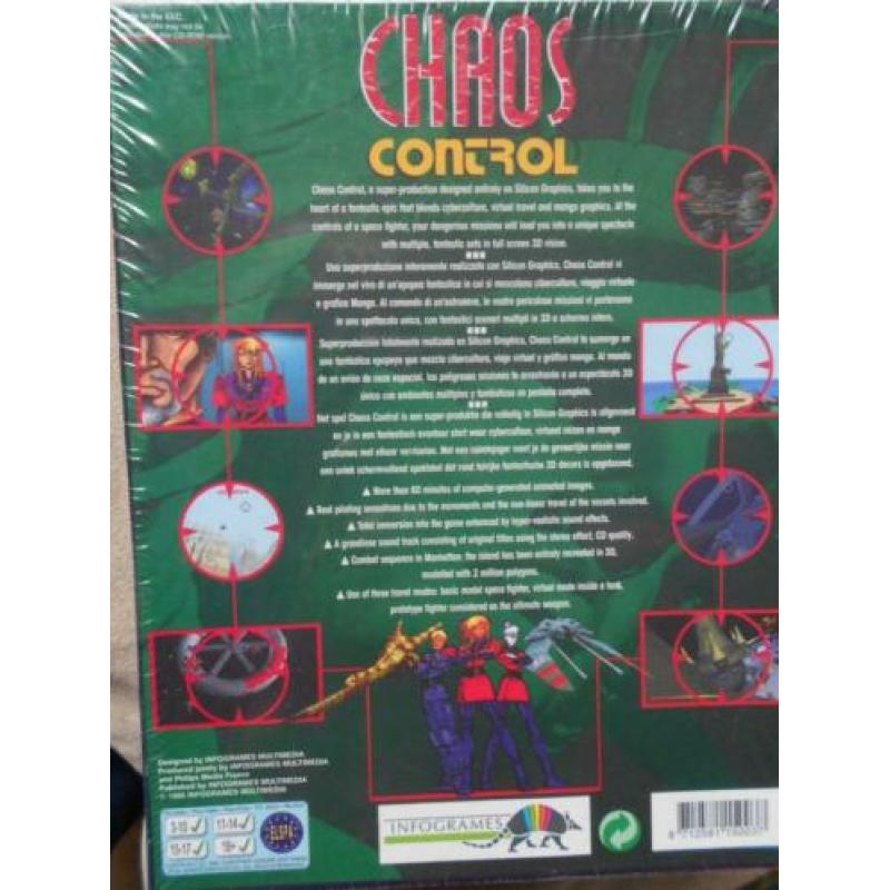 oud philips pc cd rom spel - Chaos Control