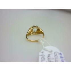 Ring goud met edelstenen / Z6187