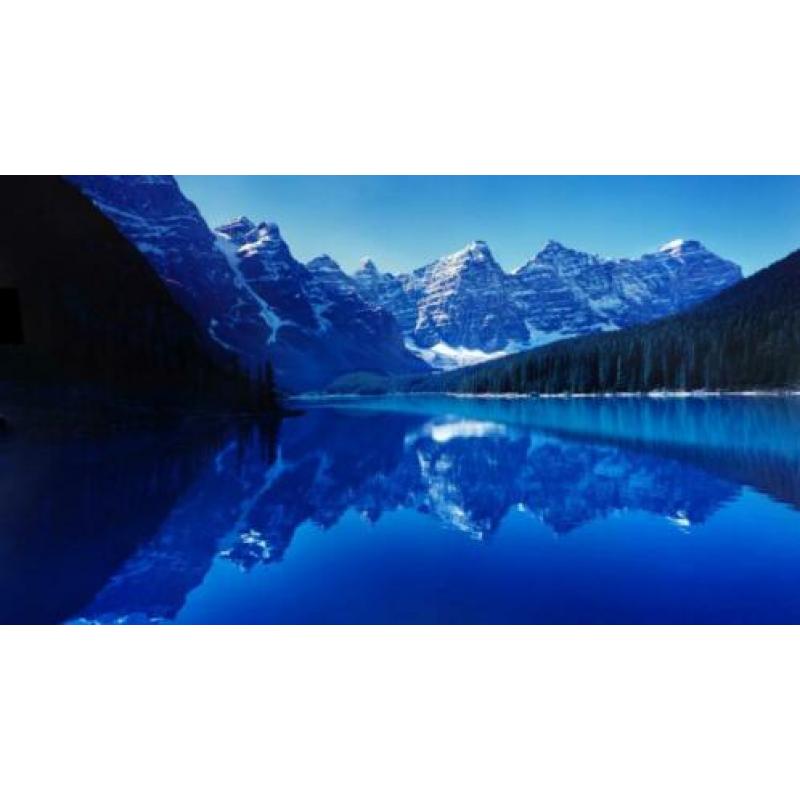 MORAINE LAKE CANADA Polyester Poster Banner Vlag