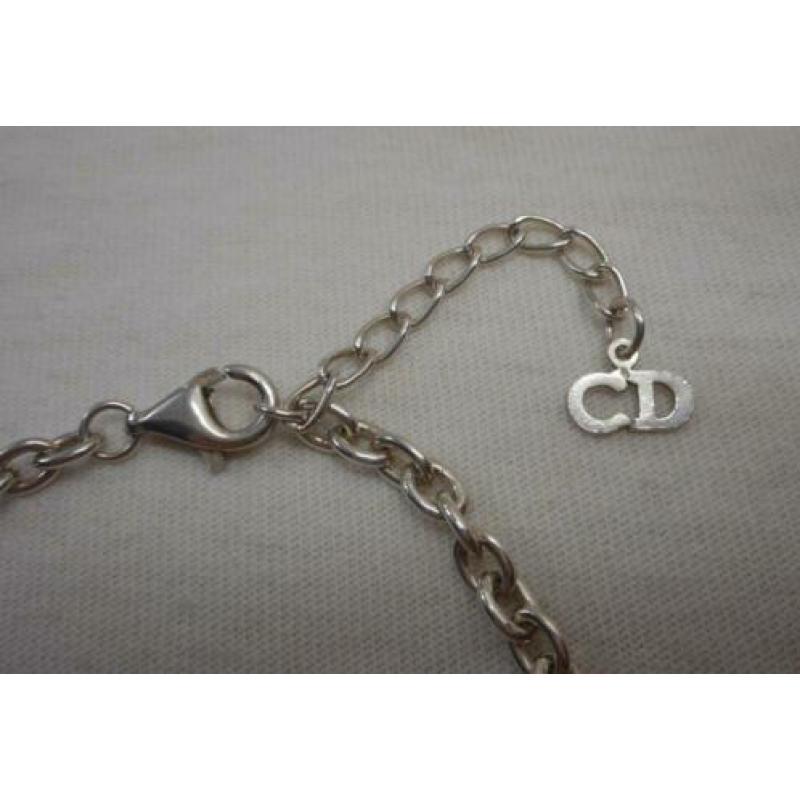 Zilveren prachtig Christian Dior collier nr.553