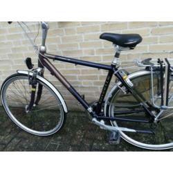 Prachtige lage jongens/herenfiets gazelle goldline  49cm !