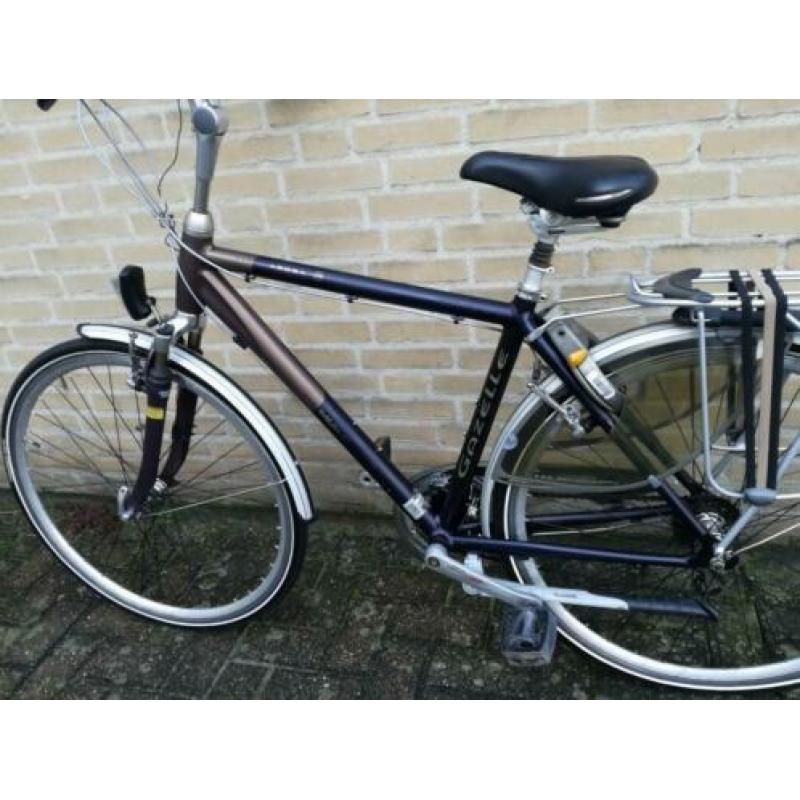 Prachtige lage jongens/herenfiets gazelle goldline  49cm !