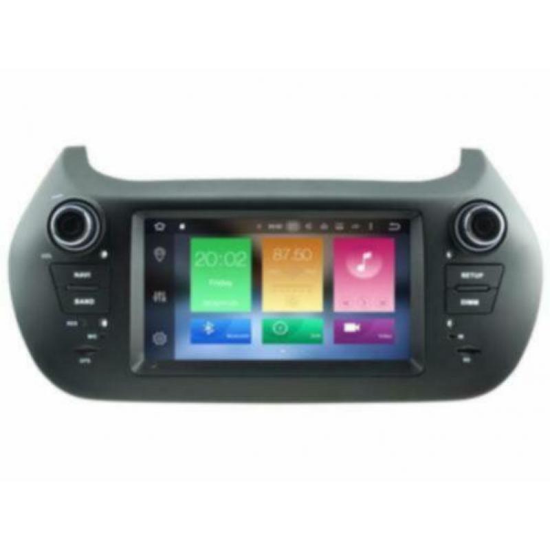 navigatie fiat fiorino 2009 dvd carkit android 9 usb carplay