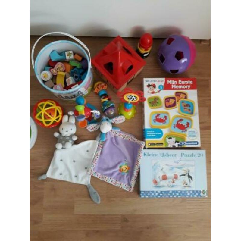 vanalles babyspeelgoed en kleuter memory en puzzel