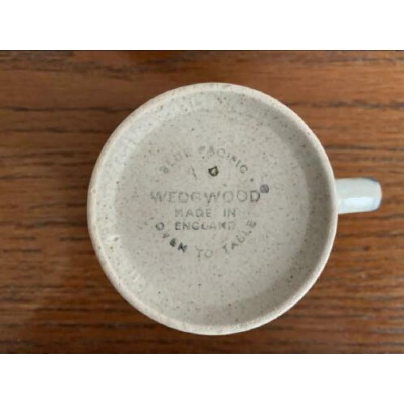 Wedgwood blue pacific 3 espressokopjes vintage