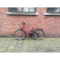 Jongensfiets D4 rock 24 inch banden 21 versnelling