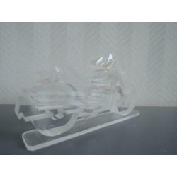 Perspex motor fiets