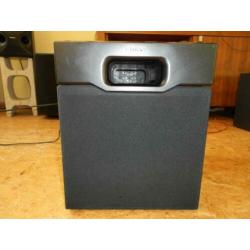 Prima Sony SA-WM20 actieve subwoofer, zwart.