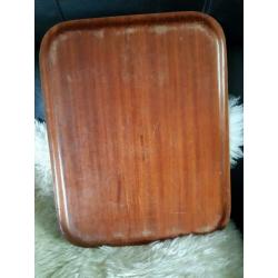 Vintage teak dienbladen sweden PK w.germany