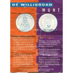 4 x Willibrord munten (1995)