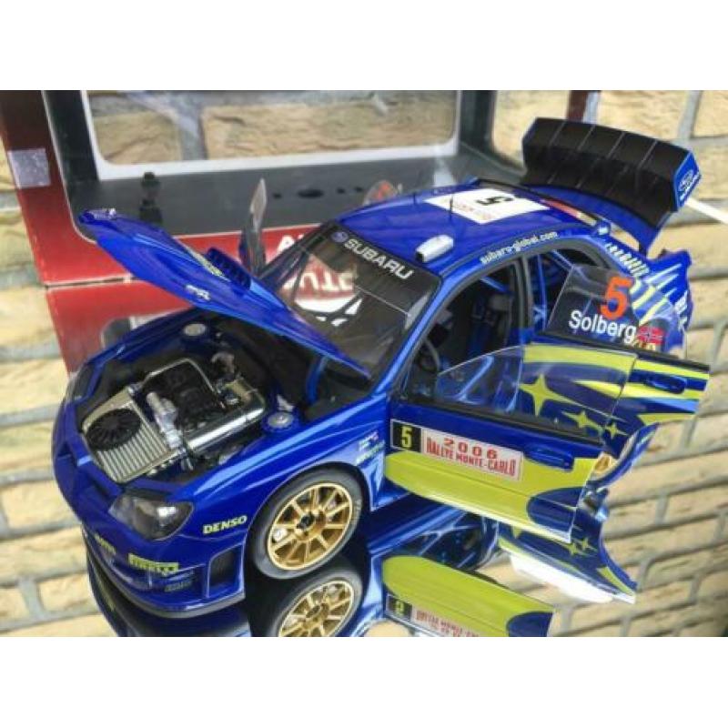 SUBARU IMPREZA WRC SOLBERG #5 RALLY M.C.2006 AUTOart SCHADE