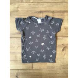 Z.g.a.n. Handmade handgemaakt shirt met print, maat 74