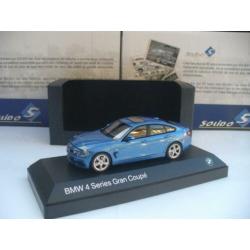 Kyosho 1/43 BMW 4 Serie Gran Coupe Blauw