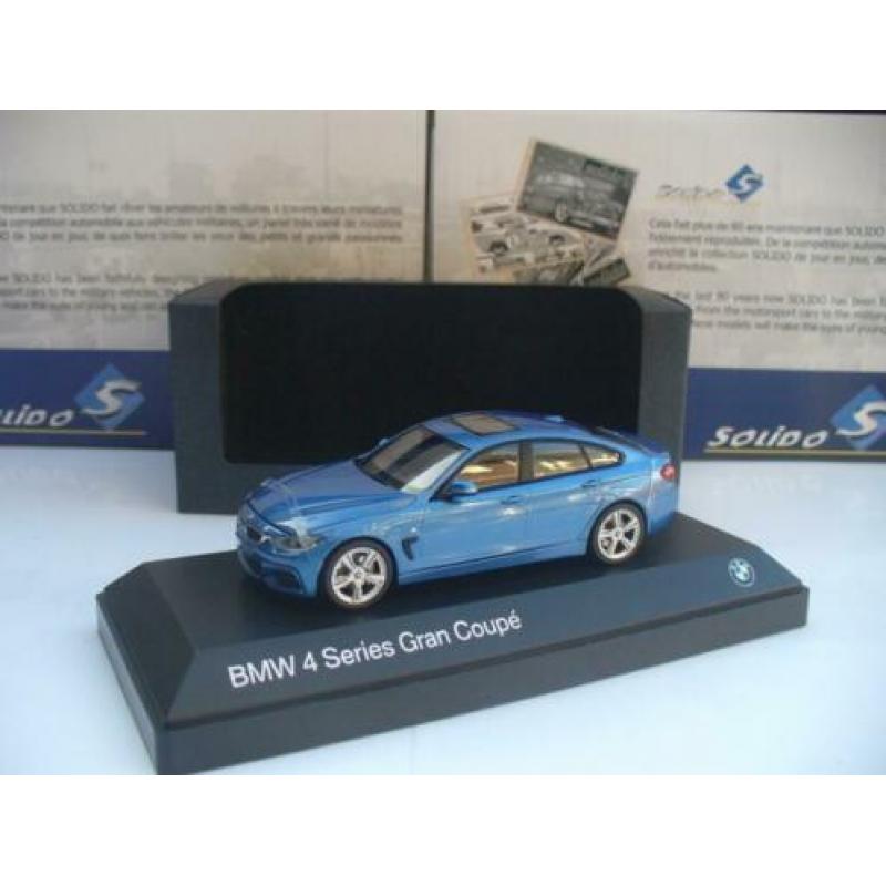 Kyosho 1/43 BMW 4 Serie Gran Coupe Blauw