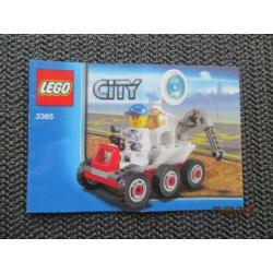 Te koop : Lego City Space Moon Buggy / nr : 3365.