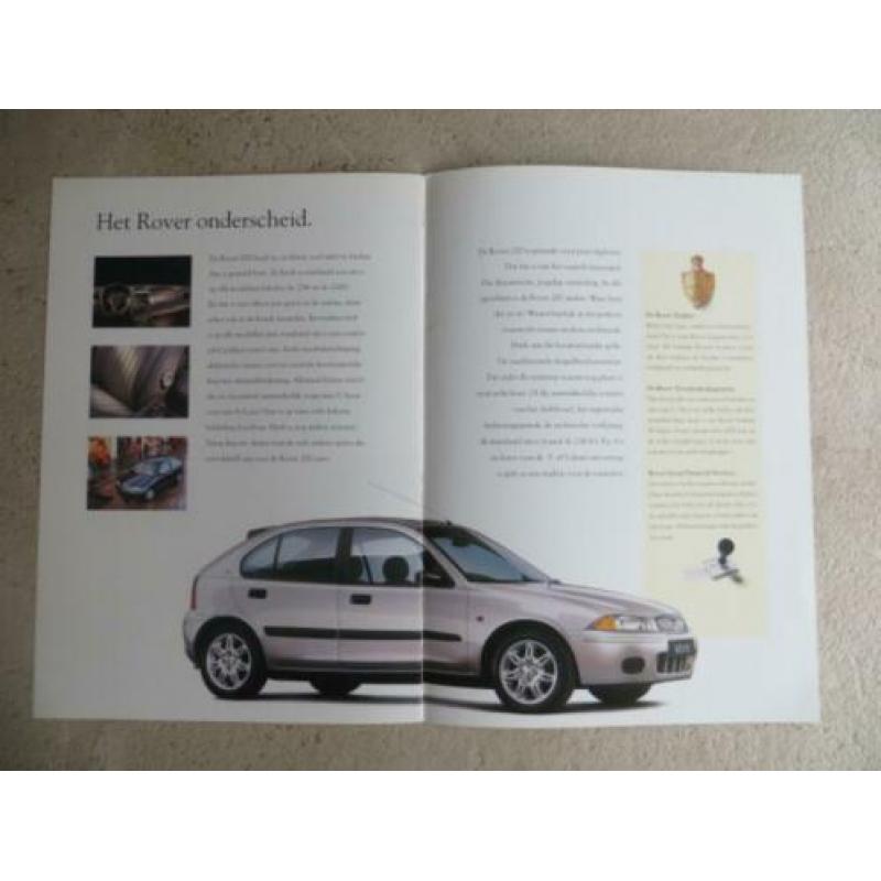 Brochure folder Rover 200 Austin Rover Austin-Rover