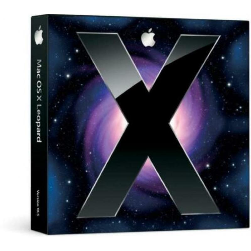 Installeer OS X Leopard 10.5.6 via DVD, Intel PowerMac G4 G5