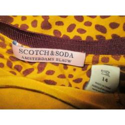 Leuk t-shirt van SCOTCH & SODA Maat 14 is 164