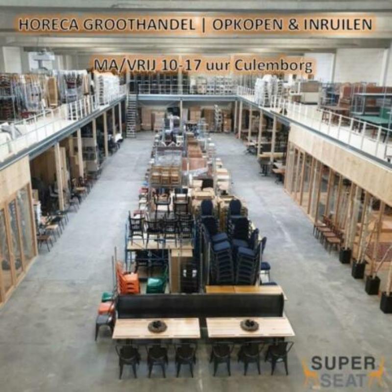 Tweedehand horeca design stoelen, restaurant cafe stoel 297