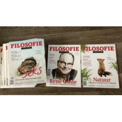 Tijdschriften (gratis), o.a. Filosofie Magazine en Onze Taal