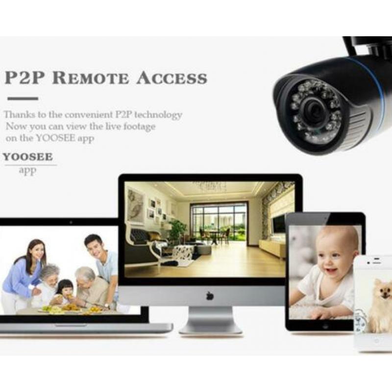 Outdoor HD WiFI Camera Night vision / Waterdicht IP Camera