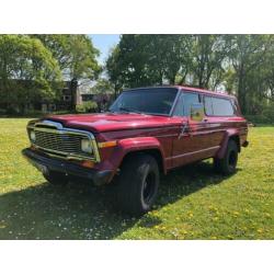 Jeep Cherokee 5.9 Chief AUT 4WD 1979 Rood (oldtimer)