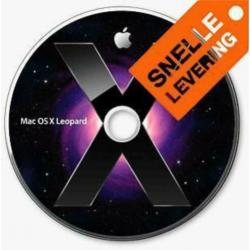 Installeer OS X Leopard 10.5.6 via DVD, Intel PowerMac G4 G5