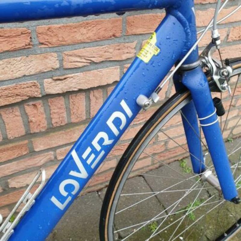 Zo goed als nieuwe Loverdi racefiets. 58cm