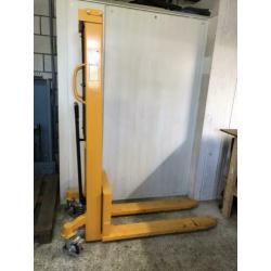 Stapelaar / handstapelaar 150cm 500kg palletstapelaar/lifter