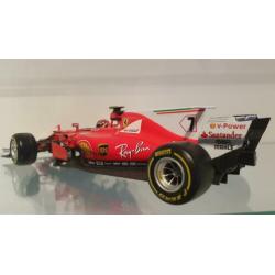 Ferrari F1 Bburago SF 70H Kimi Raikkonen 1:18