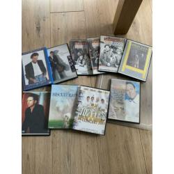 Verschillende cd’s en dvd.