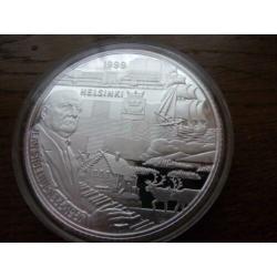 200 euro 1999 nederlande zilver & goud - helsinki