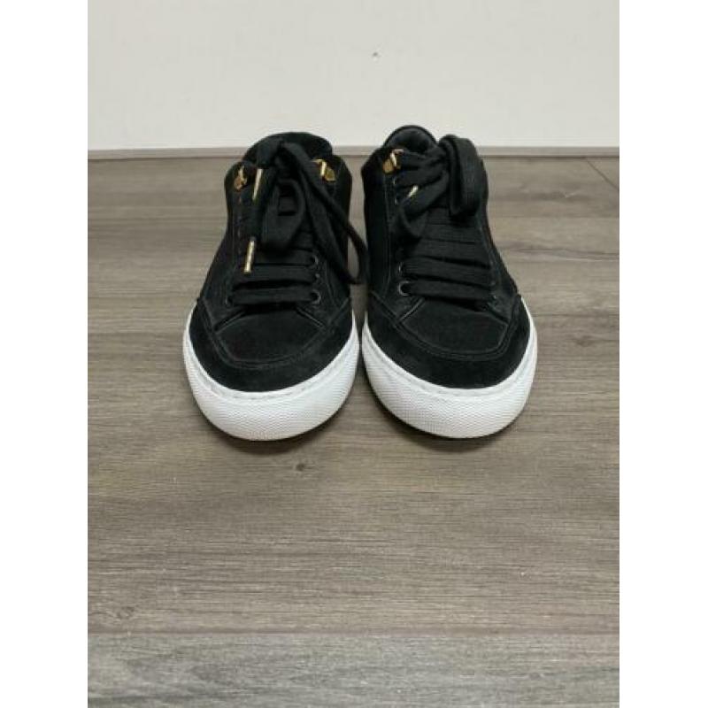 MASON GARMENTS sneaker zwart/suede/36 *ZO GOED ALS NIEUW*