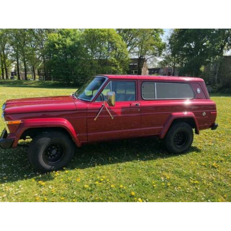 Jeep Cherokee 5.9 Chief AUT 4WD 1979 Rood (oldtimer)