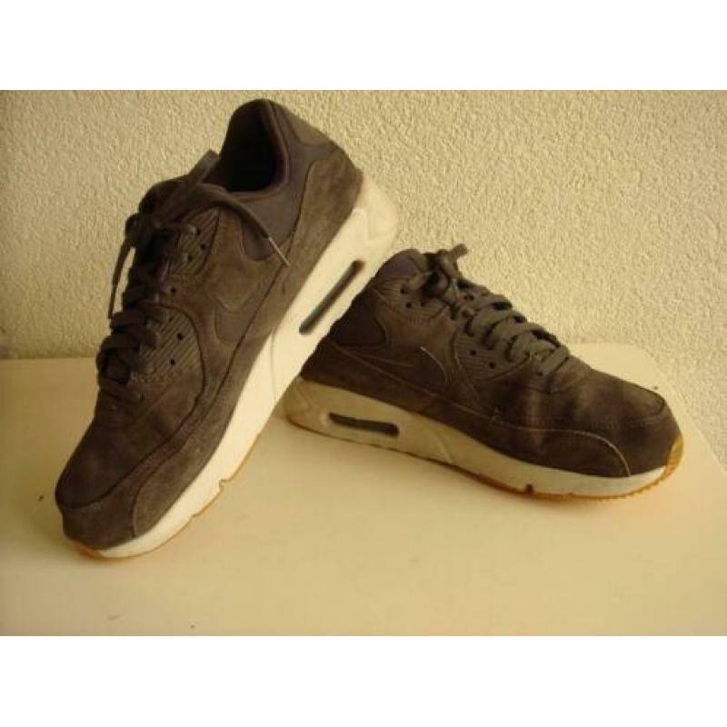 NIKE AIRMAX heren sneakers, maat 44, grijs suede (4)