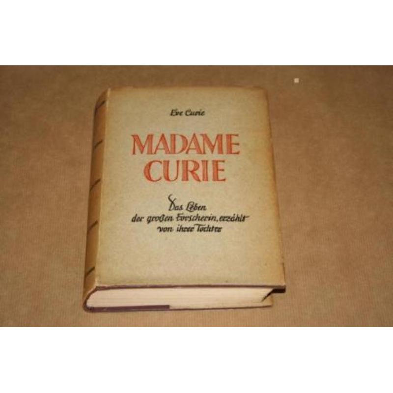 Madame Curie - Leben und Wirken - Oude uitgave 1945 !!