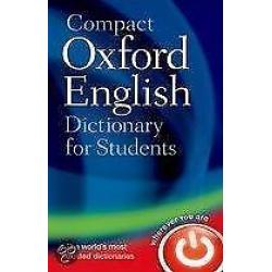 Compact Oxford English Dictionary for Universi 9780199296255