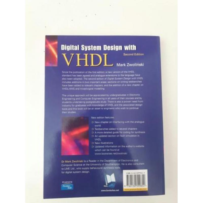 Boek digital systems design with vhdl