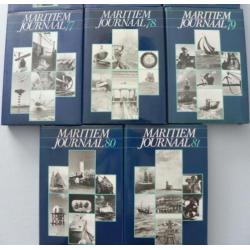 Maritiem journaal van 1974 t/m 1981 van NL en België 8 delen