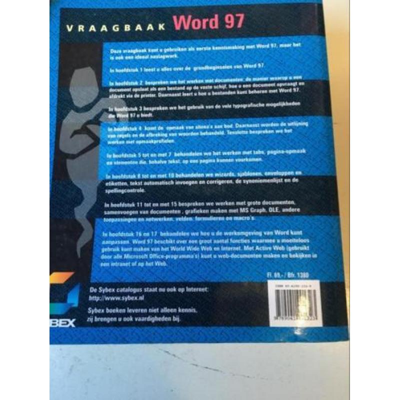 Boek Word 97