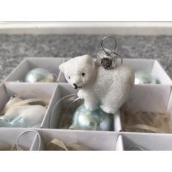 2 Riviera Maison Baby Boy Bear Ornament.