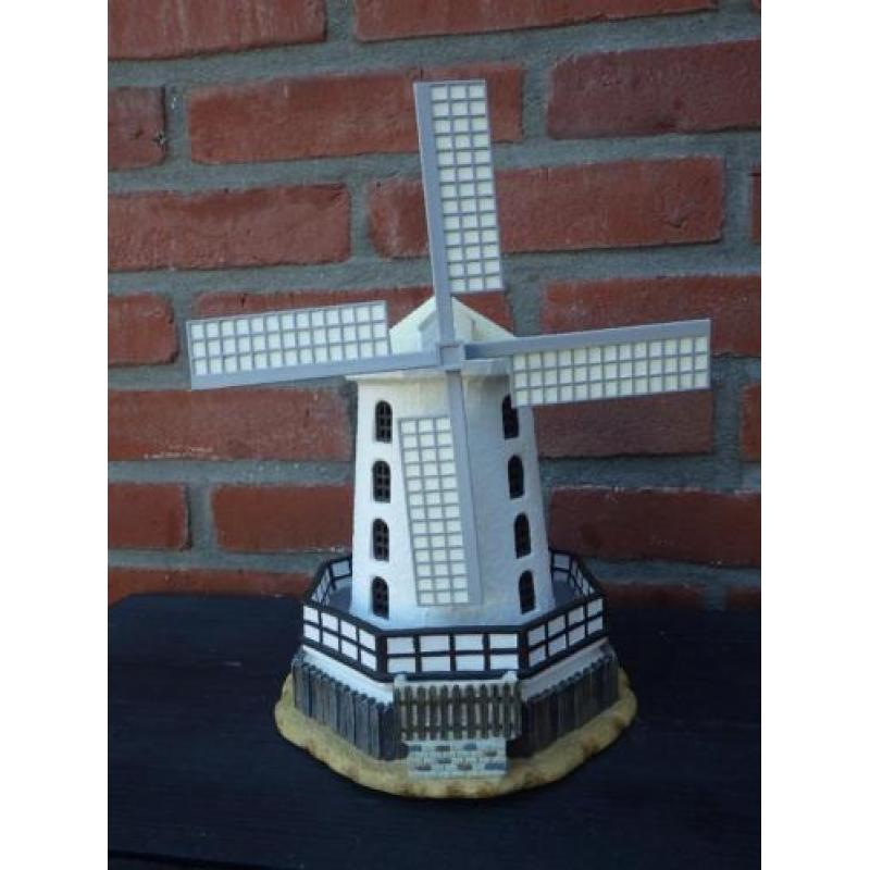 Luville -- White stone windmill Collectable 2006