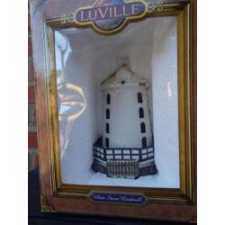 Luville -- White stone windmill Collectable 2006