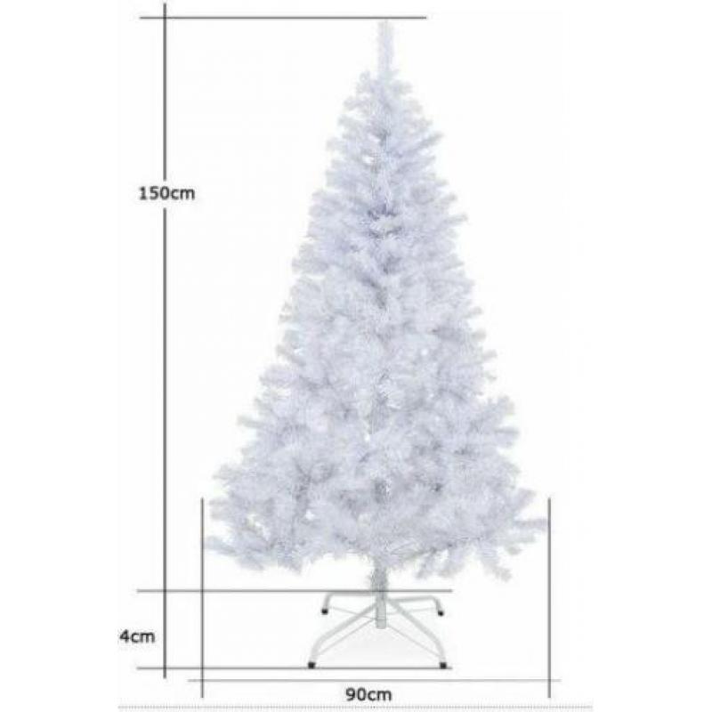 Mooi Kerstboom Wit 150cm